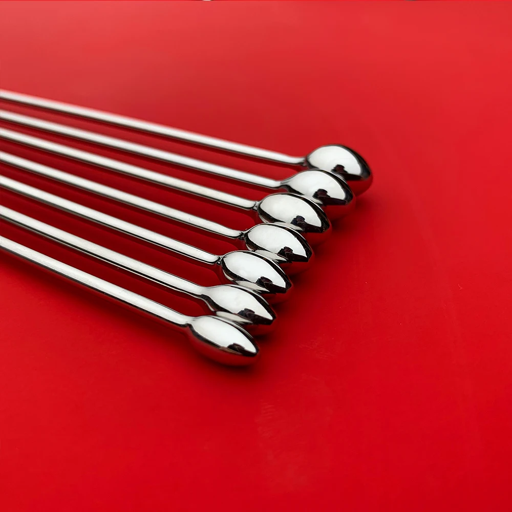 7pcs/Set Sex Toys Metal Urethral Catheter Male Steel Urethral Dilator Horse Eye Stimulation Penis Plug Sounding Masturbator Men