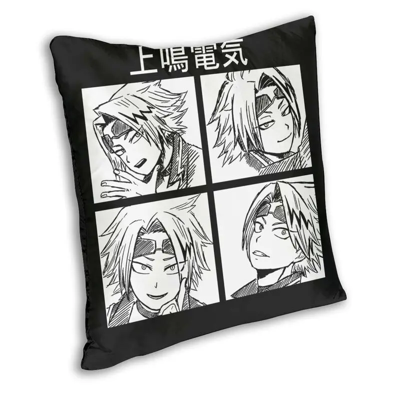 Soft Denki Kaminari My Hero Academia Throw Pillow Cover Home Decor Japanese Anime Manga Cushion Cover Pillowcover Living Room