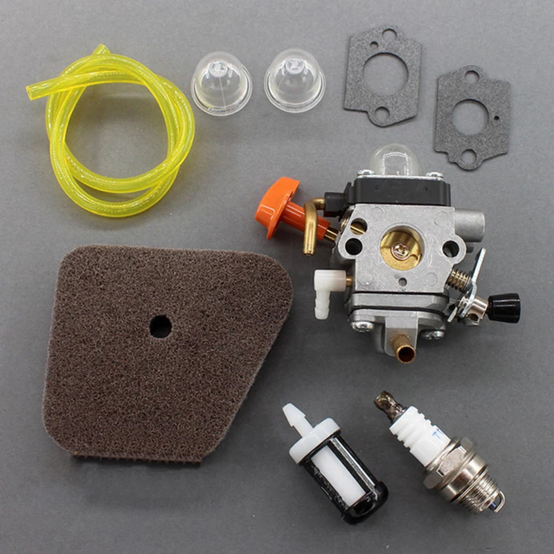 

1 Set of Carburetor kits replacement accessories parts fit For Stihl FS100R FS110 FS110R FR130T FS130 FC110 HL95K KM90R SP-90