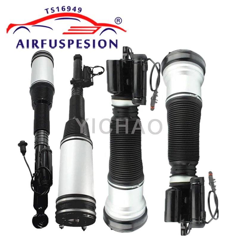 

4pcs Front + Rear Air Suspension Shock Absorber For Mercedes Benz W220 S-Class S320 S430 4Matic 2203202138 2203202338 1999-2006