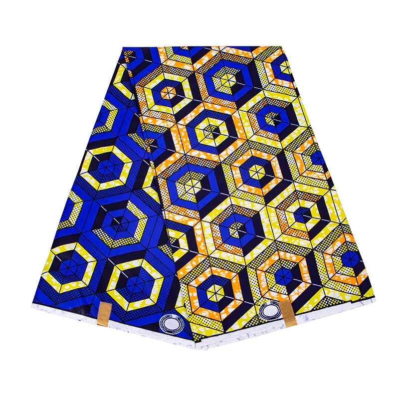 

6 Yards Nederlands Wax African 2021 Sewing Clothes for Women Pagne Nigeria Ghana Print Ankara Tissue Polyester