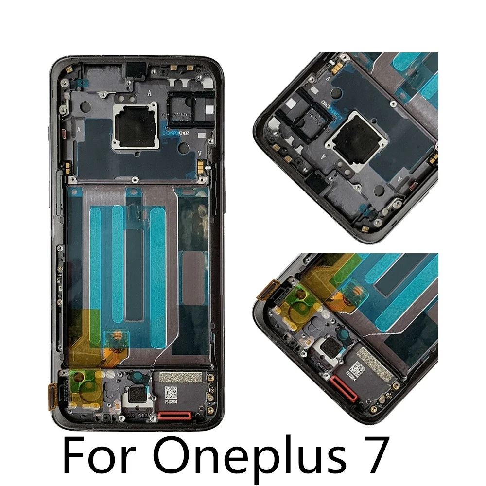 6.41 \'\'Lcd per Oneplus 7 LCD con cornice Touch panel assembly one plus 7 display LCD digitalizzatore per 1 7 strumenti gratuiti LCD