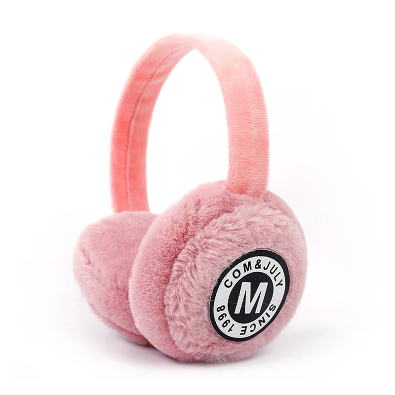 New Arrival Winter Fashion Solid Color Earmuffs Warm Earmuffs Ladies Cute Plush Ear Bags for Girls