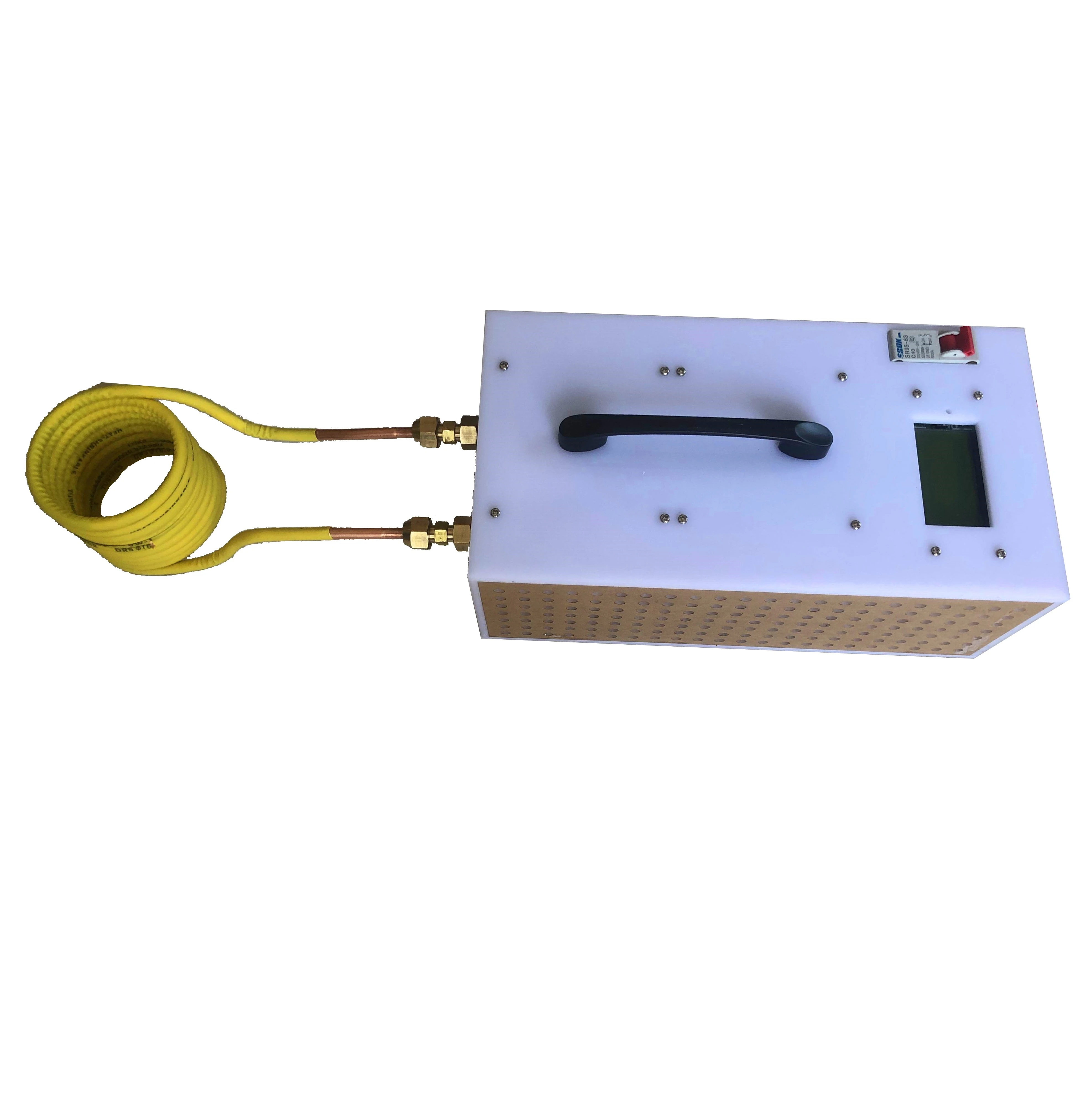 1800W High Frequency Induction Heater Induction Heating Machine Metal Smelting Furnace + Crucible+power supply