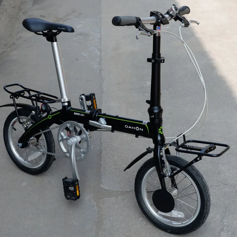 Litepro-Folding Bike Frente Bagageira, Liga de Alumínio, Frente Carga Racks para Dahon, Bya412, K3, bicicleta, 14\