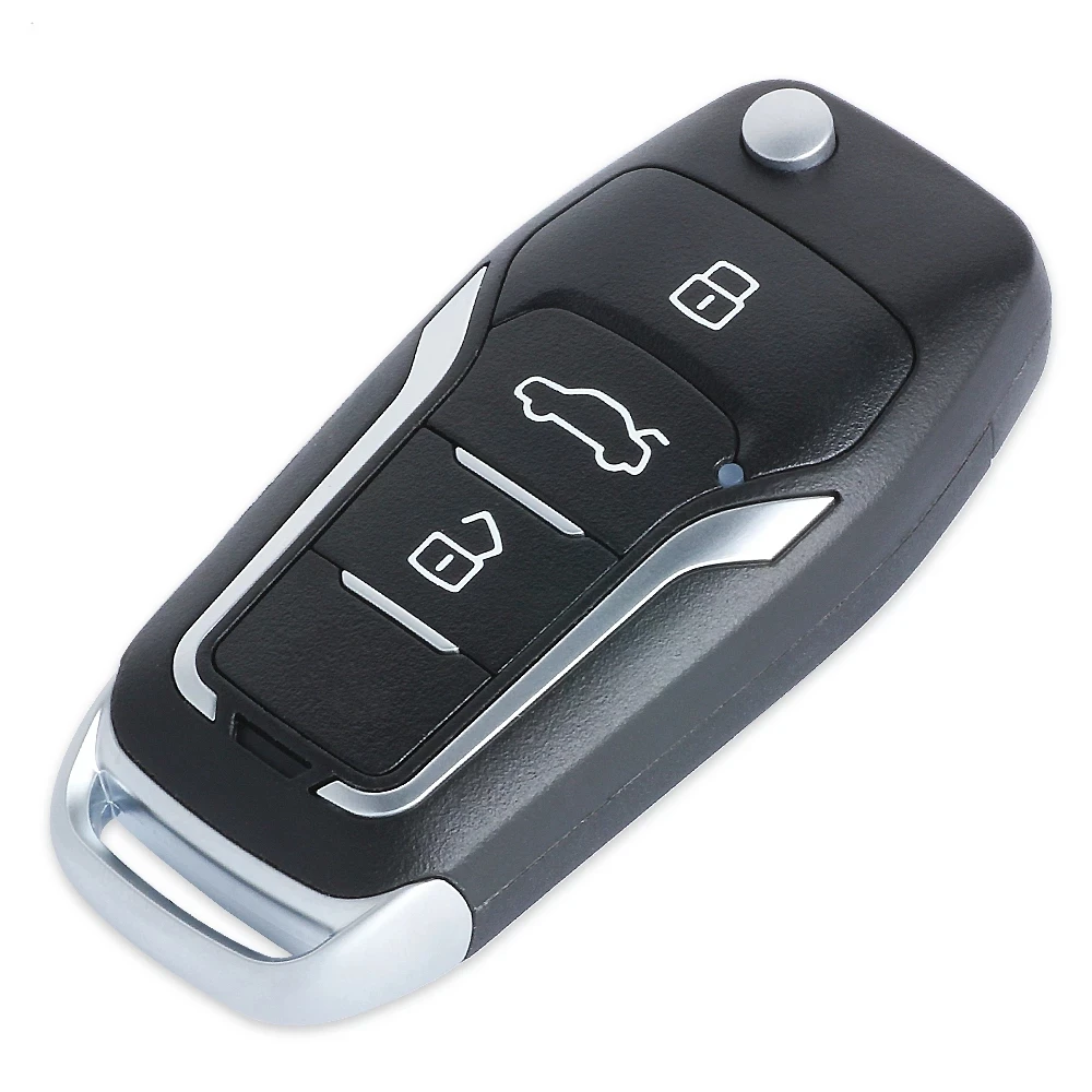 Keyecu 2 pulsanti 433Hz 4D62 Chip aggiornato Flip Remote Key Fob per Subaru Impreza Forester Outback 2007 2006 2005 2004 2003