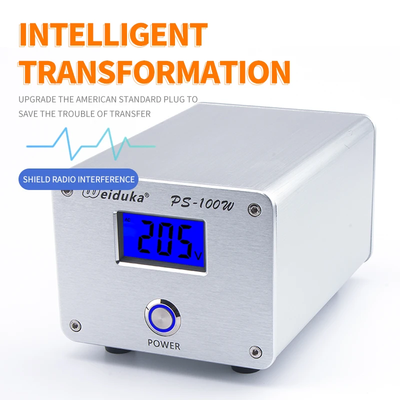 

Weiduka 100W 220V to 110V power supply isolation transformer, purifier, CD preamp, decoding the most standard transformer