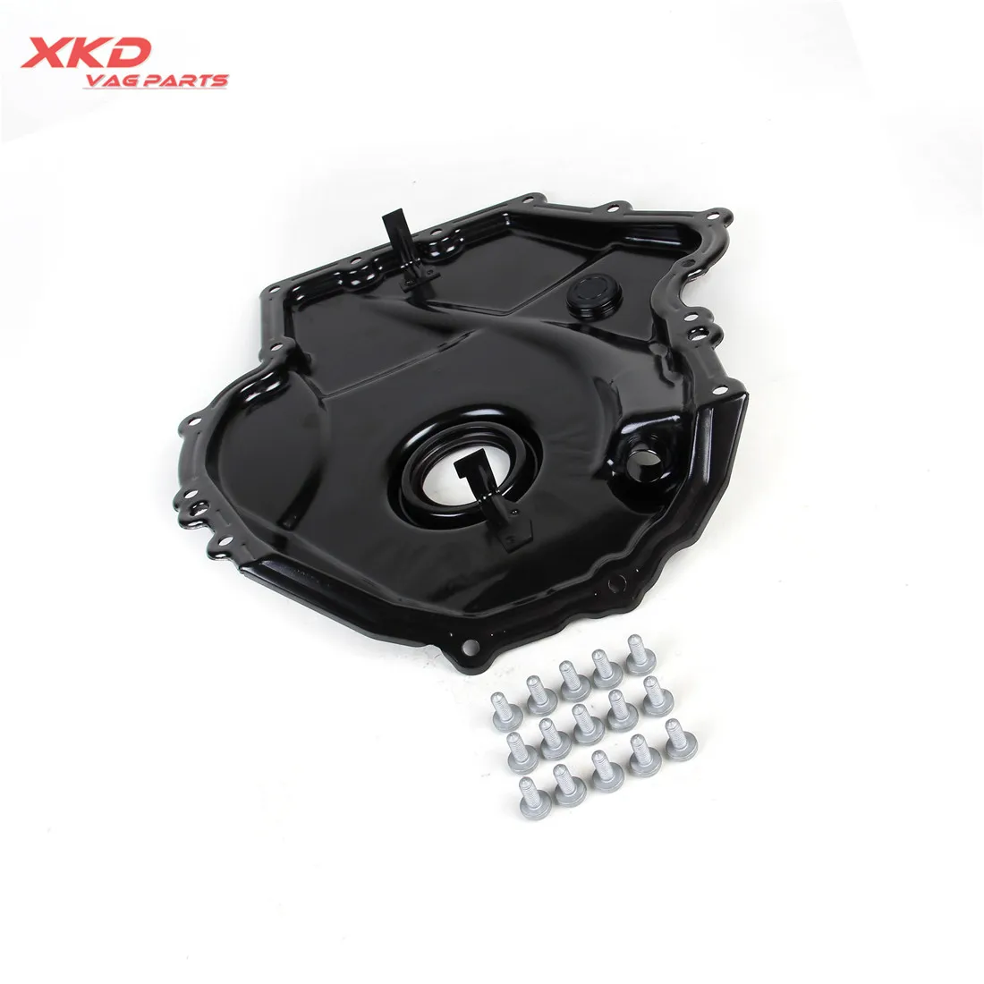 06H109210Q Engine Timing Cover&Bolts Fit For V-W CC EOS Golf Passat CC Beetle JE-TTA A-udi S6 S8 Q3 Q5 N91096701 EA888 1.8T 2.0T