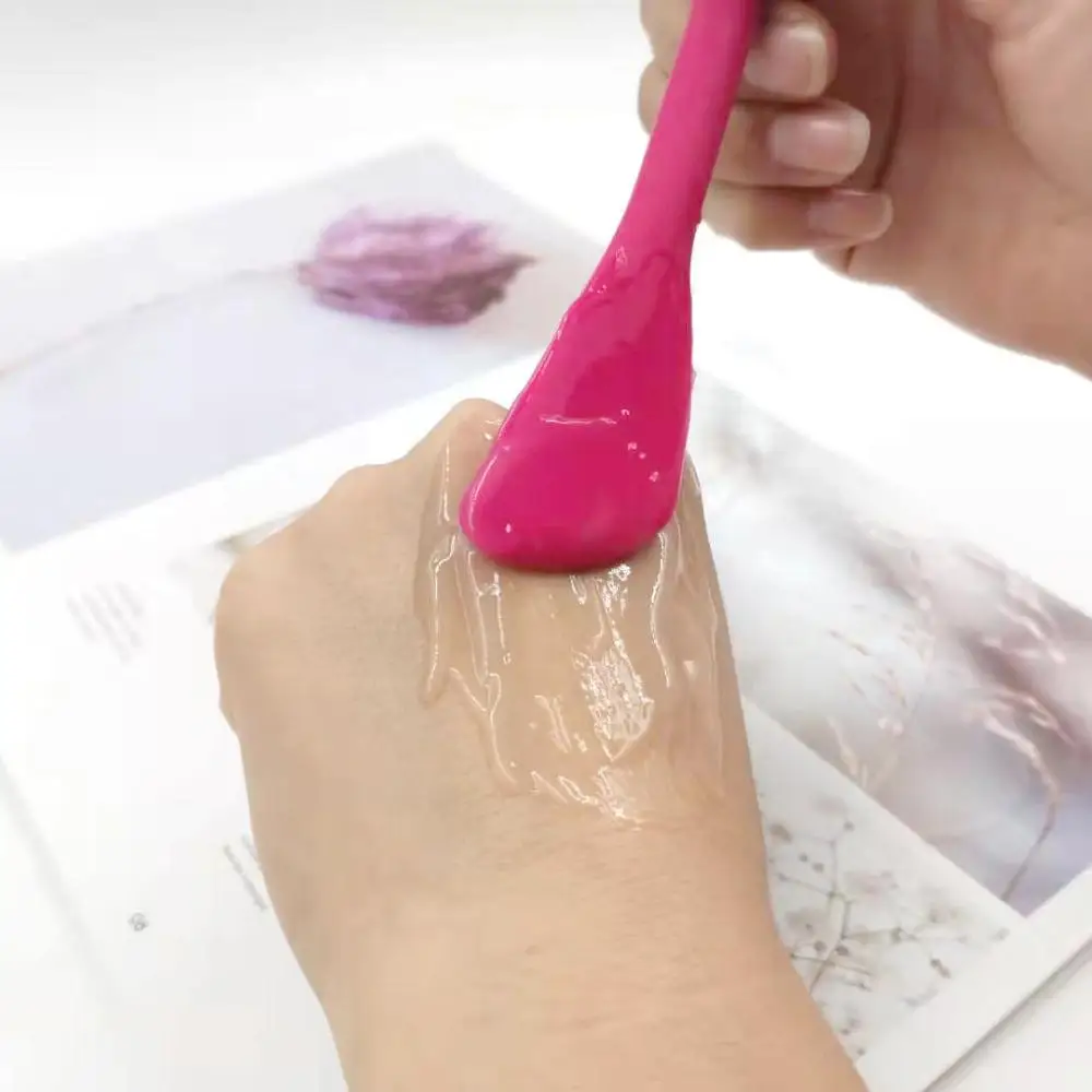 Mặt Đôi Silicone Mặt Mặt Cọ Quét Mặt Nạ Mặt Nạ Bùn Trộn Dụng Cụ Cắm Bàn Chải Mềm Mại Nữ Da Chăm Sóc Da Mặt Công Cụ