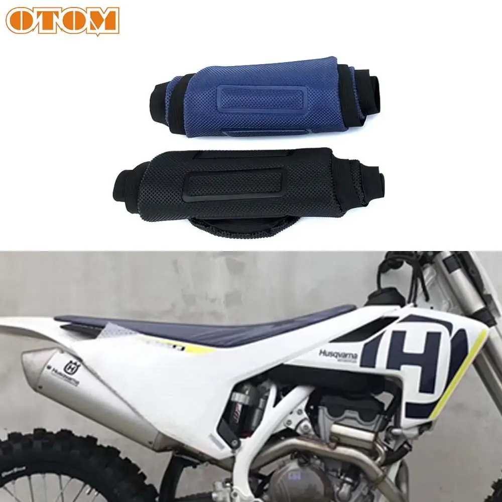 OTOM Sarung Tempat Duduk Sepeda Motor Trail Antiselip Set Bantalan Lembut Pegangan Tahan Air Perlindungan Motocross untuk HUSQVARNA FC TC TX FX