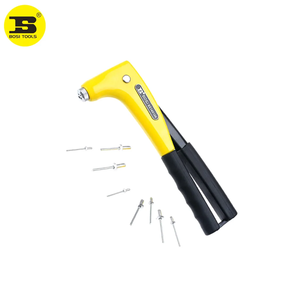 BOSI Hand Riveter dengan pemblokir 4 In 1