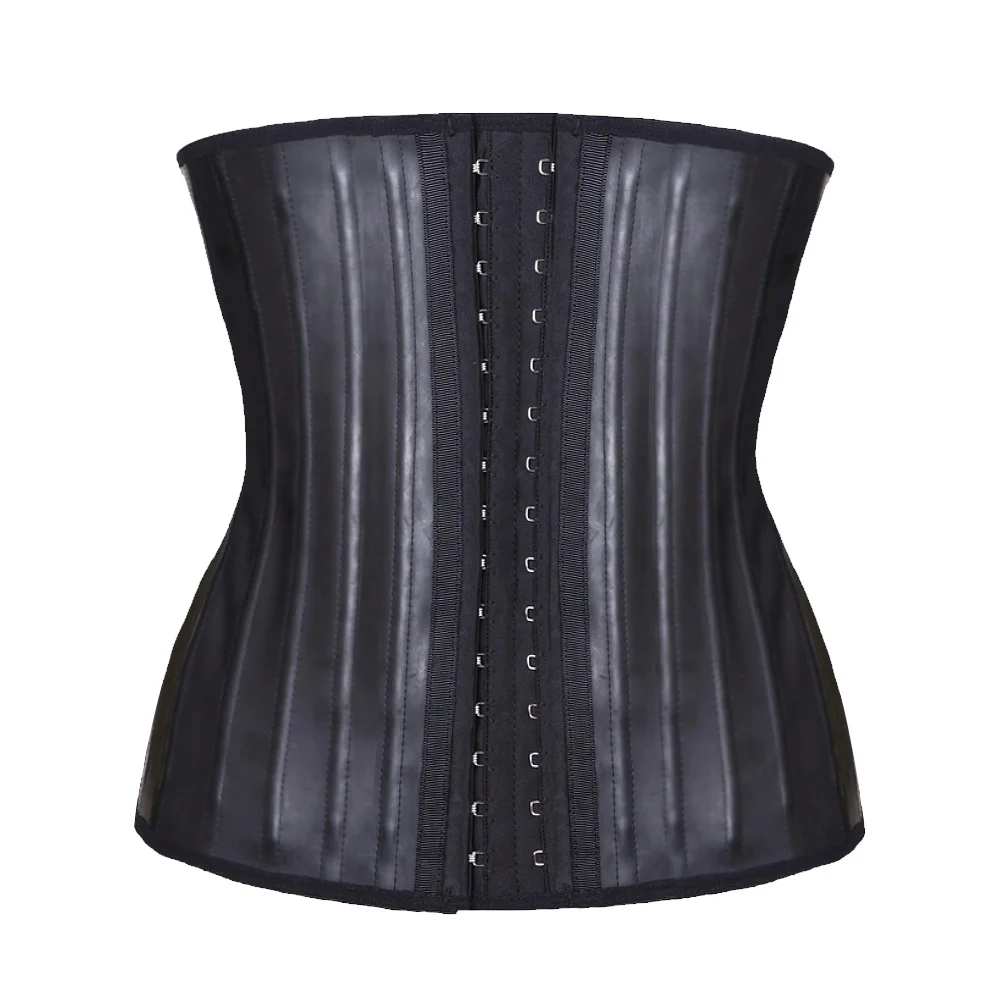 

MUKATU 29 Steel Boned Latex Waist Trainer Body Shaper Corset Belly Slim Belt Women Modeling Strap Sexy Body Shaper Weight Loss