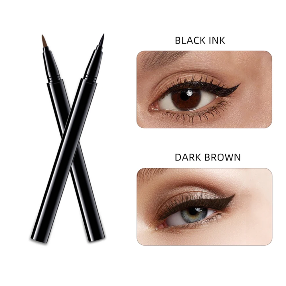 

Brown Eyeliner Pen Private Label Black Eye Pencil Long-lasting Waterproof Sweat Proof No blooming Quick Dry Eye Makeup No Logo