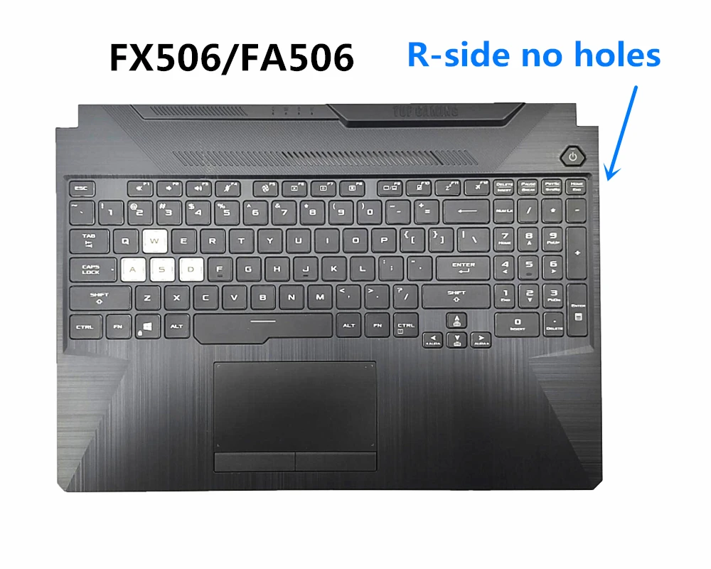 Laptop/Notebook US/UK/RU/SP Backlight Keyboard Shell/Cover/Case For Asus TUF Gaming 8 A15 F15 FX506 FX506H FA506 FA506II FA506IU