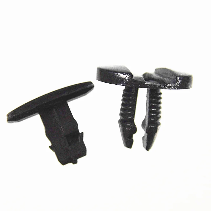 50pcs for Peugeot 207 306 307 308 Partner Origin Bumper Core Nail，Black 8.6mm Rivets Fastener Clips.