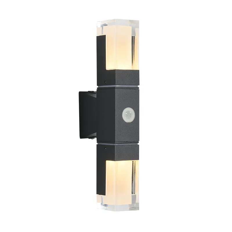 

Outdoor Motion Sensor LED Wall Lamp Waterproof Garden Porch Wall Sconces Villa Hotel Courtyard Aisle Corridor Wall Lamp