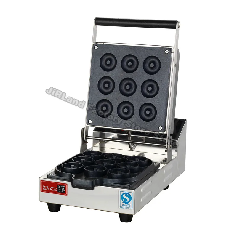 

9 hole donut machine Waffle Maker Scones machine Baking snack equipment Cartoon cake machine circle cake Muffin machine