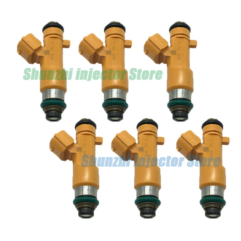 6pcs Fuel Injector Nozzle For NISSAN INFINITI G37 370Z Q50 0950 OEM:16600-EY00A 16600 EY00A 16600EY00A