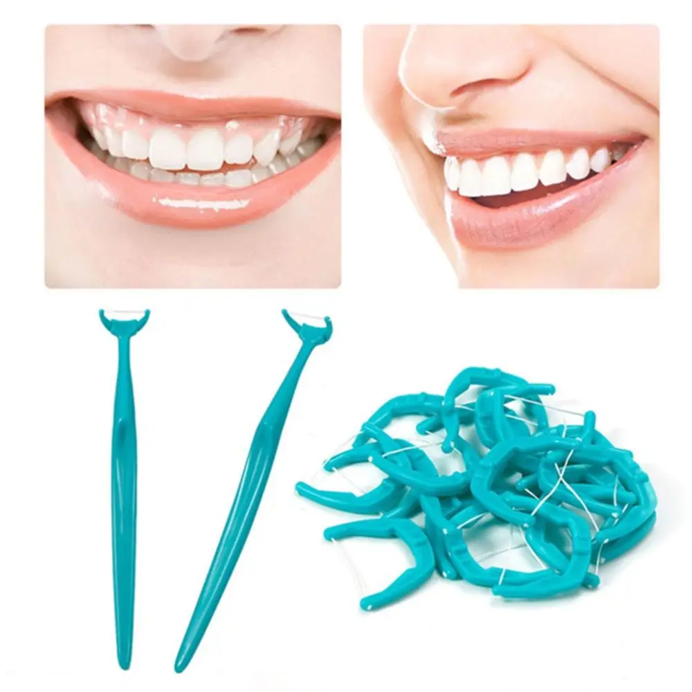 Care Deep decontamination Tooth Clean Remove tartar Disposable Floss Thread Teeth Stick Toothpicks Dental Flosser Picks