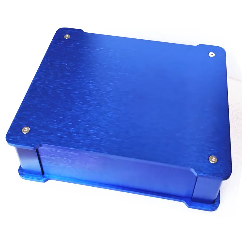 مكبر للصوت علبة dac شل هيكل من الألومنيوم preamplifier صندوق لتقوم بها بنفسك حافظة 220*180*70 مللي متر