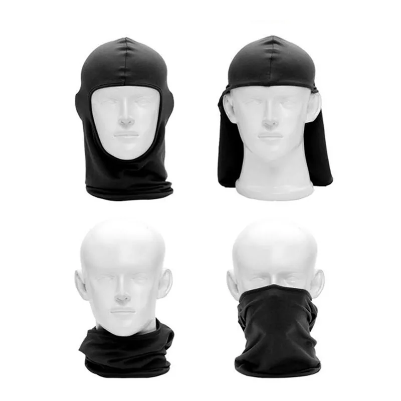 Motorcycle headgear mask balaclava hat head scarf scarves helmet full headscarf protective shawl cs headgear bicycle racing