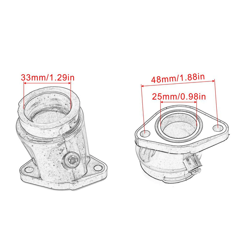 Motorcycle Carburetor Intake Manifold Boot Holder For Honda Rebel CA250 CMX250 CMX250C CB125 CBT125 CA CMX 125 250