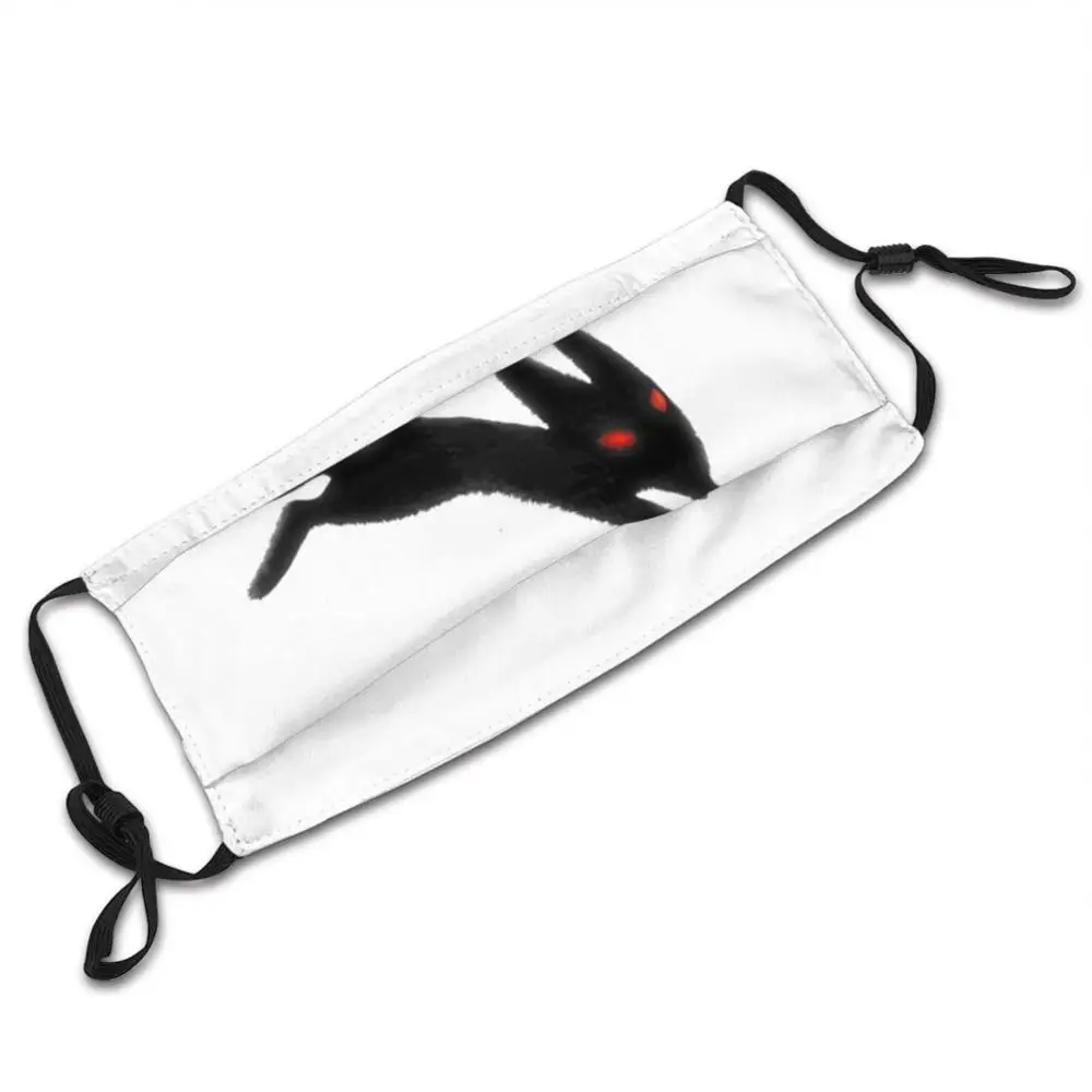 Black Rabbit Of Inle Washable Trending Customized Pm2.5 Filter Mask Watership Down Black Rabbit Death Captain Howdy Easter Bunny