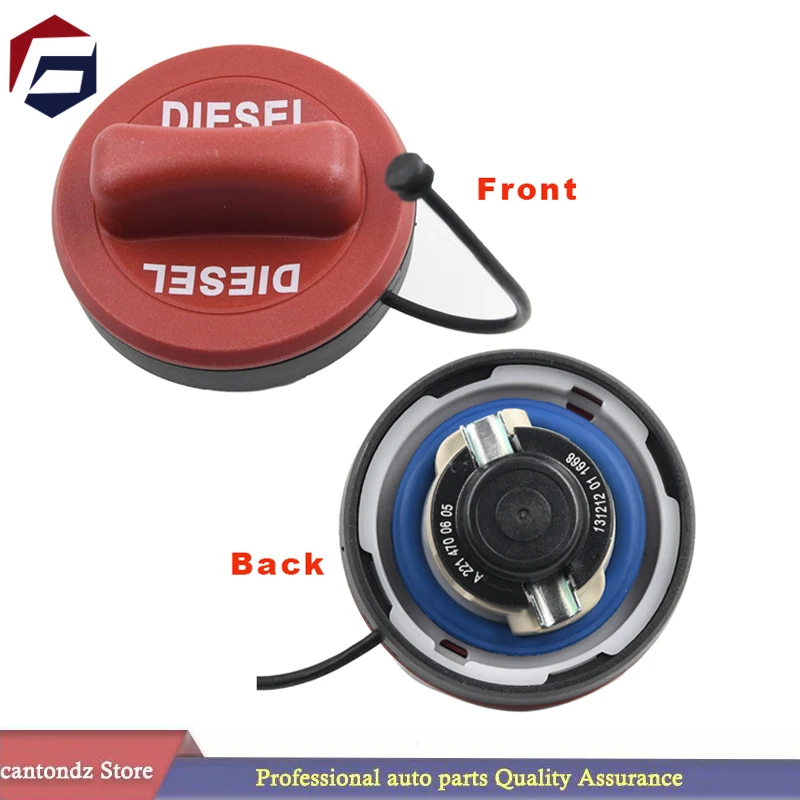 Car Gasoline Petro Diesel Fuel Tank Cap Cover Trim For Mercedes Benz A Class A2224700105