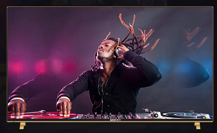 Televisión LED con wifi, 80 ", 85", sistema Android, multilenguaje