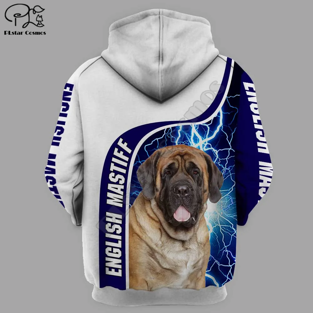 Thunderbolt dog 3d Printed Unisex hoodies hip hop Fashion Hooded Sweatshirt zip hoodies men for women drop shipping