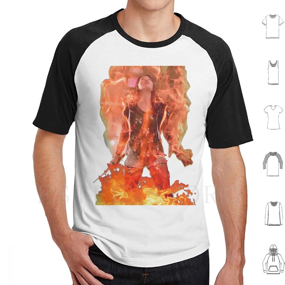 Foxfire T Shirt DIY Big Size 100% Cotton Kira Kira Yukimura Kitsune Thunder Kitsune Fire Foxfire Fox Teen Wolf Arden Cho Teen