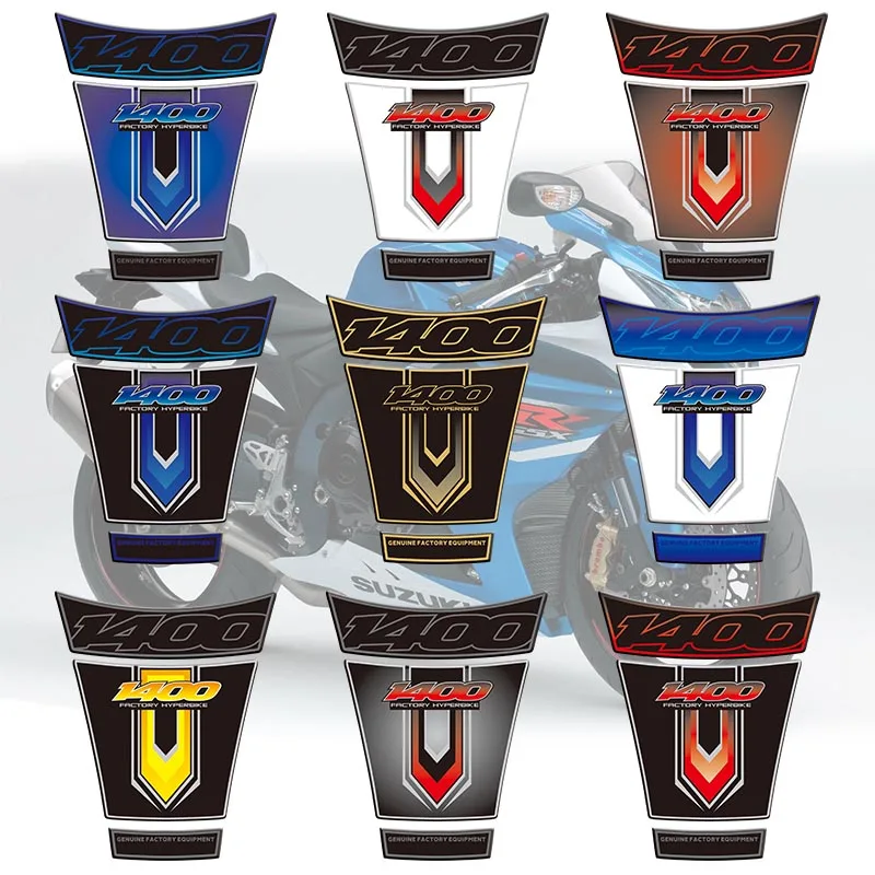 

Motorcycle 3D Fuel Tank Pad Protective Stickers Decals For Suzuki GSX 1400 GSX1400 2001 - 2008 2002 2003 2004 2005 2006 2007
