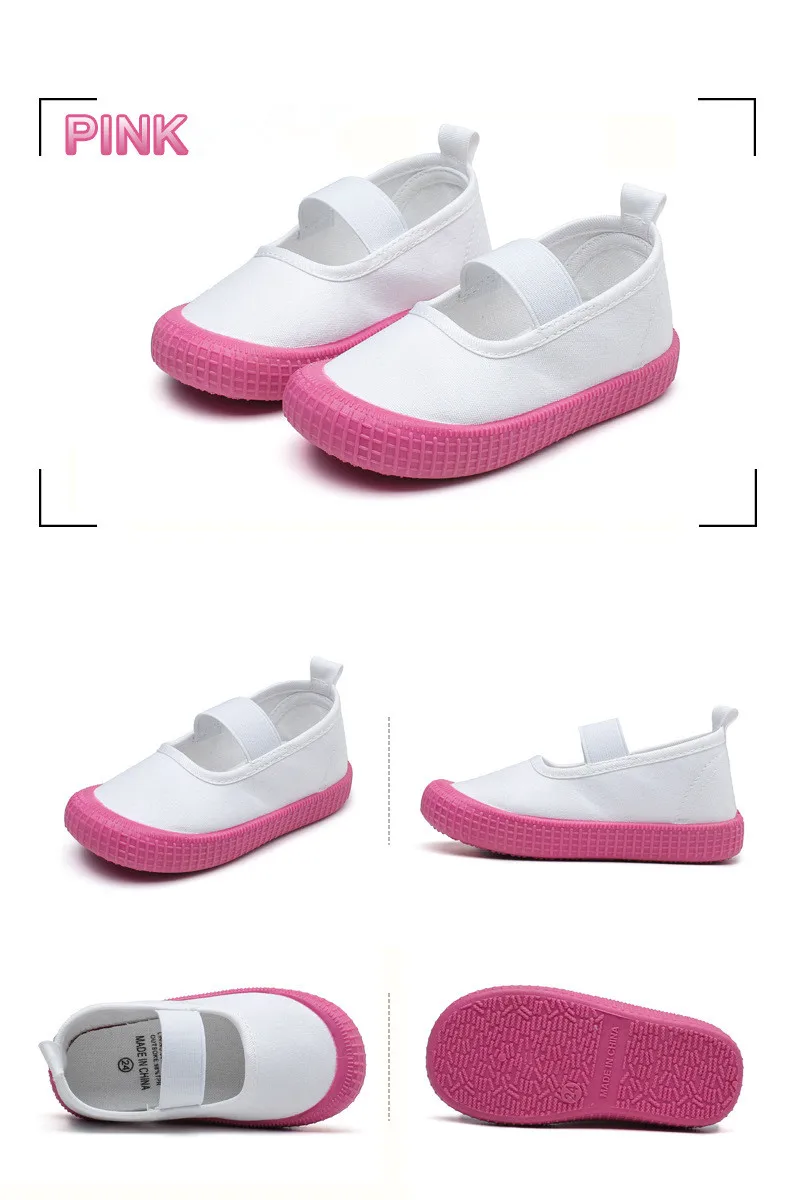 Kinder Casual Schuhe Kinder Leinwand Schuhe Kleinkinder Baby Junge Mädchen Schuhe Jungen Mädchen Turnschuhe Weiß Schuhe Arbeiten Weiche Atmungs Neue – Detail 5