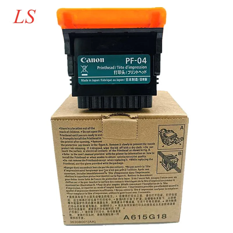 Cabezal de impresión original PF-04 PF04, para Canon IPF650, IPF655, IPF680, IPF681, IPF685, IPF686, IPF750, IPF755, IPF760, IPF765