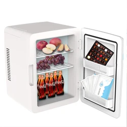 Refrigerador pequeño para el hogar, aparato de refrigeración para bebidas frías, 10l, para coche, cocina, viaje, portátil