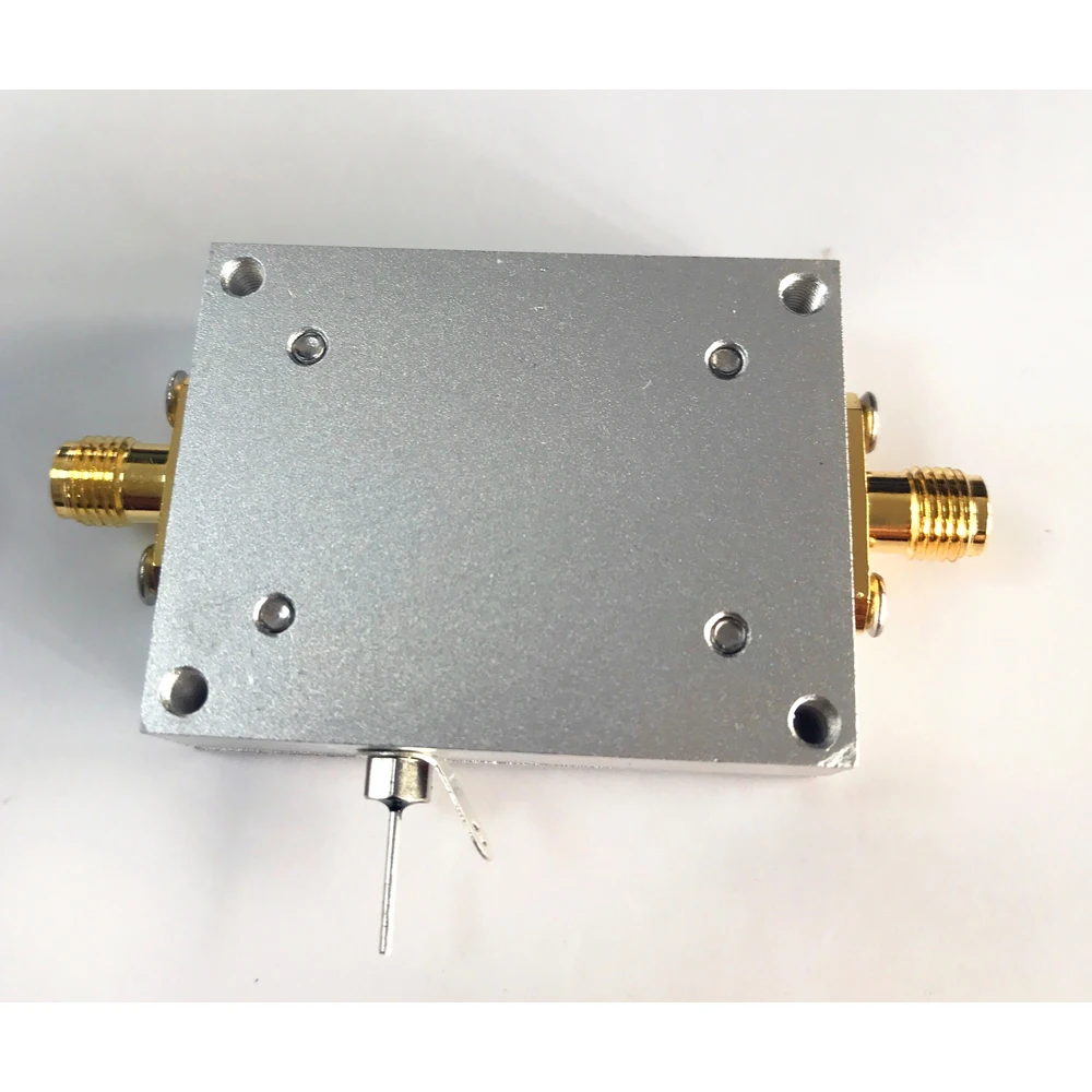 DYKB Bias Tee 25K-100MHz RF Biaser DC blocker Coaxial feed 1-50V BiasTee AM HF HAM radio RTL SDR Receiver Low Noise Amplifier