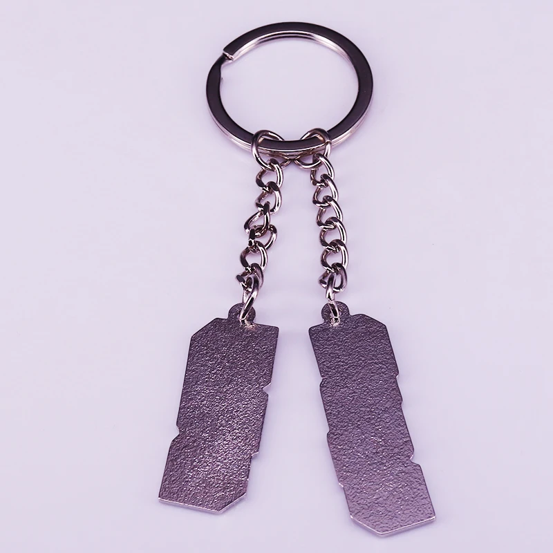 Melanie Martinez hot topic Blocks Logo Metal Key Ring Chain Spell it out for the cry babies in your life Keychain view 2