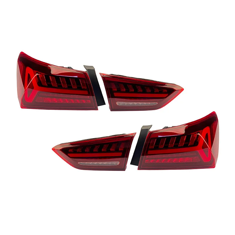 Car LED Tail Light For Chevrolet Malibu 2016 - 2021 Rear Running Stop Dynamic Turn Signal Fog Brake Reverse Indicator Taillamp