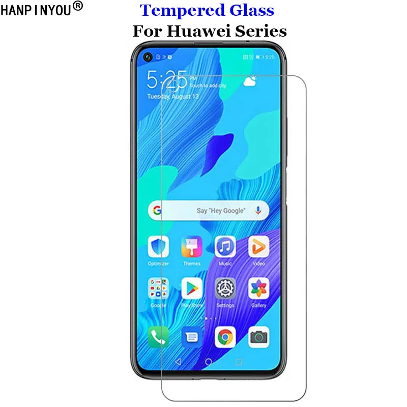 

For Huawei nova 5T 6 SE 5 Pro 4 4e 5i 3 3i 3e Tempered Glass 9H 2.5D Screen Protector Film For Honor 20 Pro Lite 20S 20i 10i