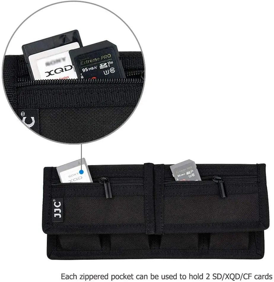 البطارية و بطاقة الذاكرة حالة الحقيبة حقيبة لسوني NP-F550 NP-FW50 NP-FZ100 كانون LP-E6 LP-E8 LP-E10 LP-E12 نيكون EN-EL14 EN-EL15