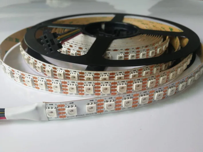 

WS2815 LED Pixels Strip Light Individually Addressable Dual-Signal Smart 100led/M pixel strip DC12V