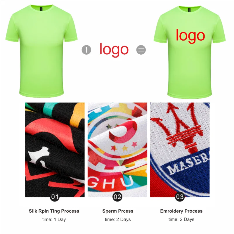 2024 Custom Logo quick-drying T-shirt printing Logo picture text team name men and women short sleeve shirt advertising shirt