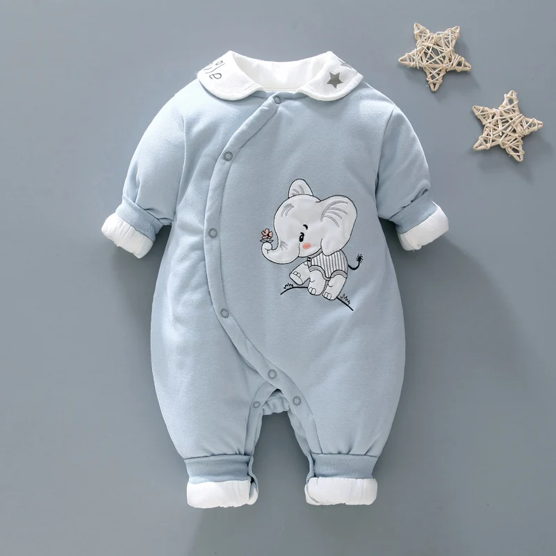 Winter toddler newborn baby girls boys clothes outfits rompers sets overalls for infant jumpsuit 1st birthday costumes rompers