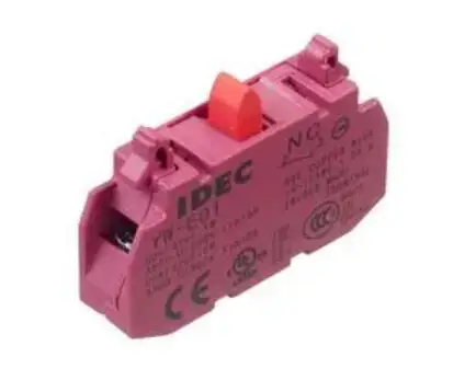 YW-E01 Contact Block, YW and CW Series, 1NC, Screw Terminals