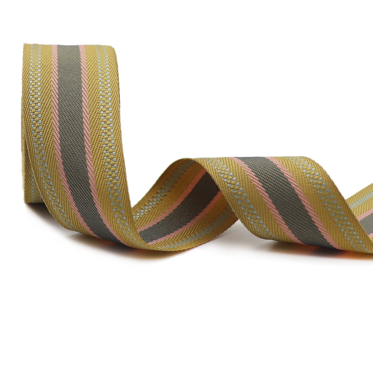 10 Yards 16MM/25MM/38MM Gestreiftes Farbkollisionsband für Haarschleifen, DIY-Bastelarbeiten, handgemachte Accessoires M19081903 – Detail 15