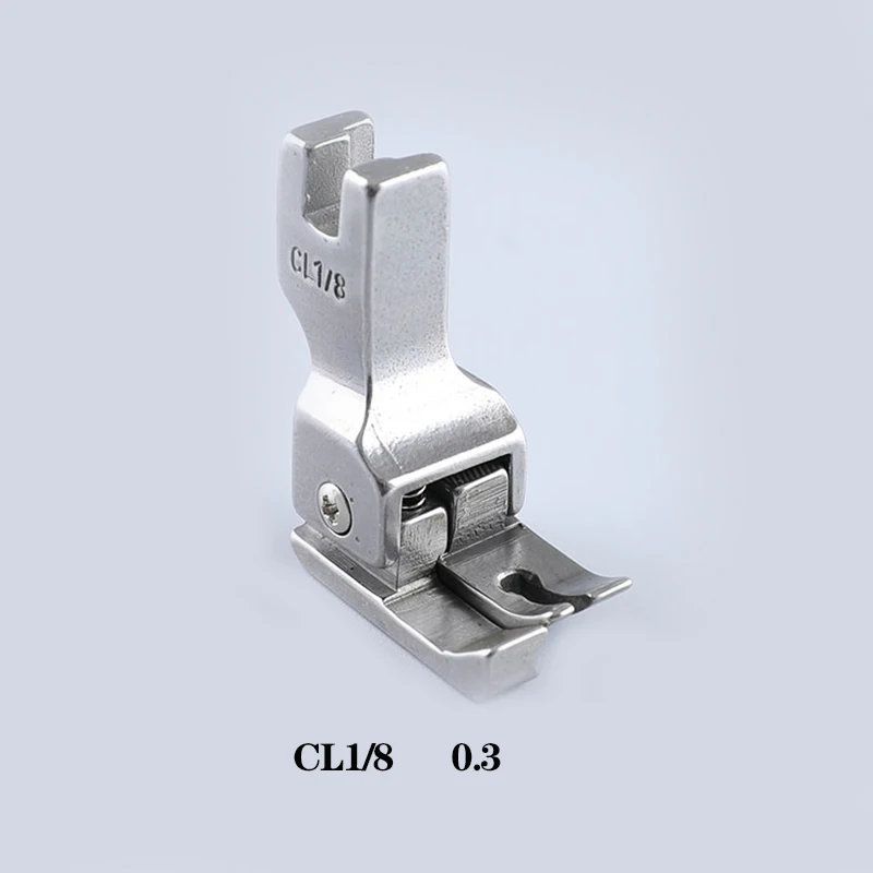 Steel Lockstitch Machine Presser Foot CR1/32 CL1/32 CR1/16 CL1/16 CR1/8 CL1/8 CR3/16 CL3/16 CR1/4 CL1/4 CR5/16 CL5/16