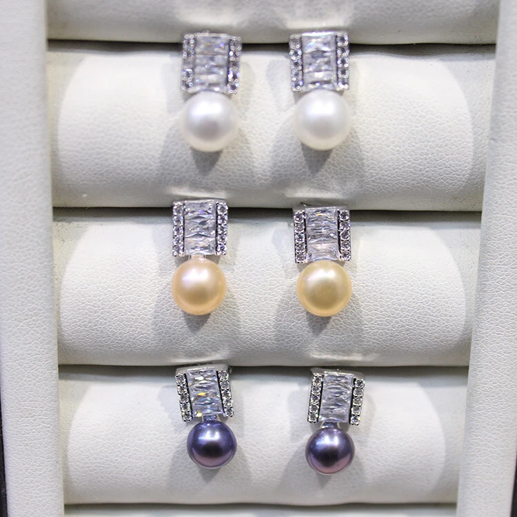 

New Hot Cheap DIY Earrings Mountings Accessories Findings Jewelry Settings Parts for Pearls Beads Stones Agate Coral Crystal