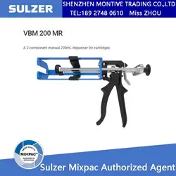 SULZER COX VBM 200X MR A 2-Component Manual 200mL Dispenser For Cartridges Save Pressure Industrial Gun Cartridge Sealant Durabl