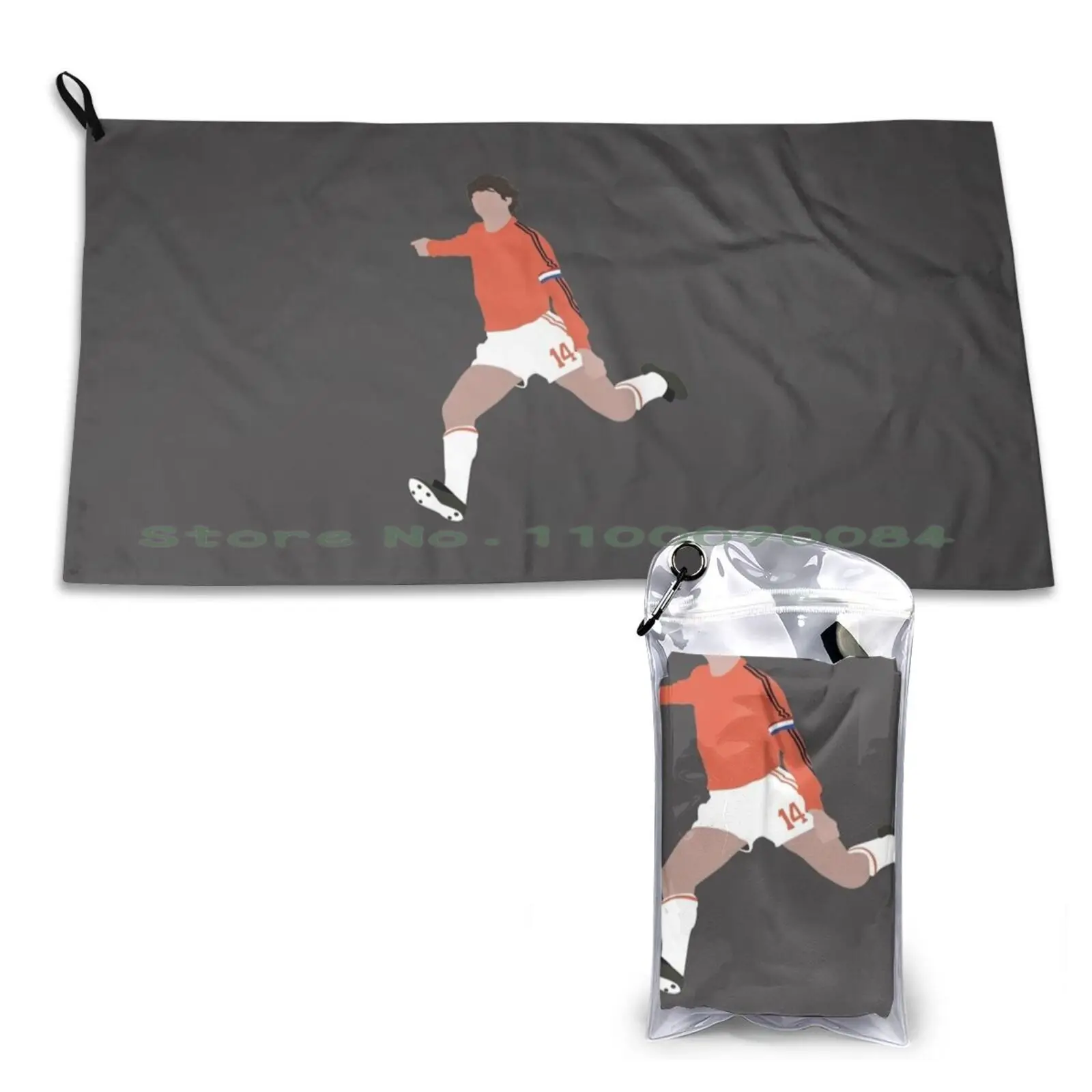 Johan Cruyff. Netherlands , Football. Quick Dry Towel Gym Sports Bath Portable Super Pop Korea Leeteuk Heechul Yesung Kangin