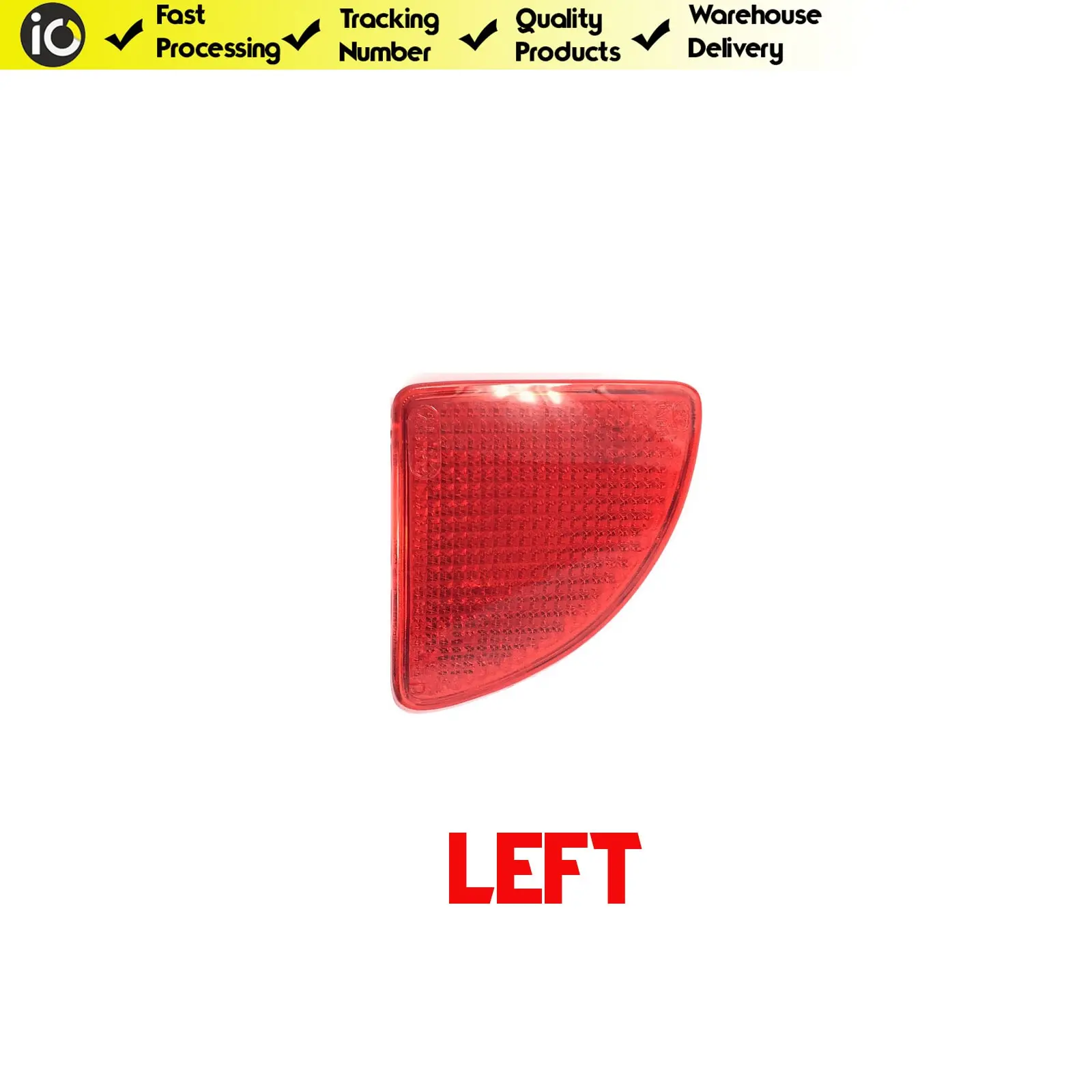 Car Reflective for Renault Kangoo Rear Bumper Reflector Left&Right 2002-2008 Model 7700308719 7700308720